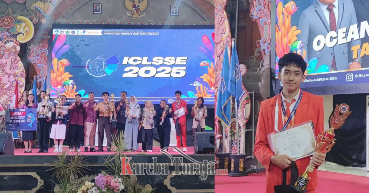 SMA Kristen Barana’ Raih Juara Harapan 2 OCEANS’S 2025, Diikuti Lebih dari 2.000 Peserta dari 23 Provinsi