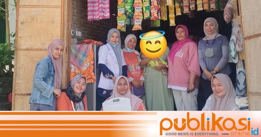 Puskesmas Pa’bentengang Lakukan Kunjungan Rumah Dampingi Balita Bermasalah Gizi di Bangkeng Buki
