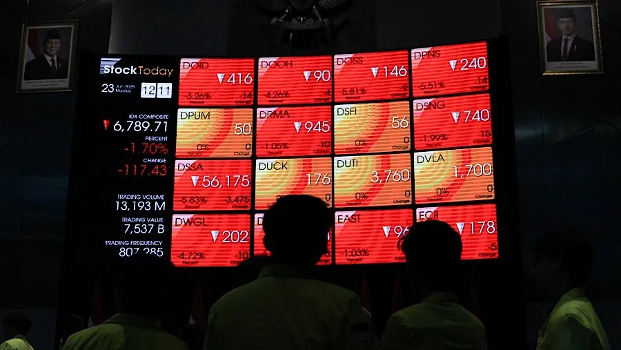 IHSG Ditutup Turun 1,37% ke 8.280, Jadi Salah Satu yang Terlemah di Asia