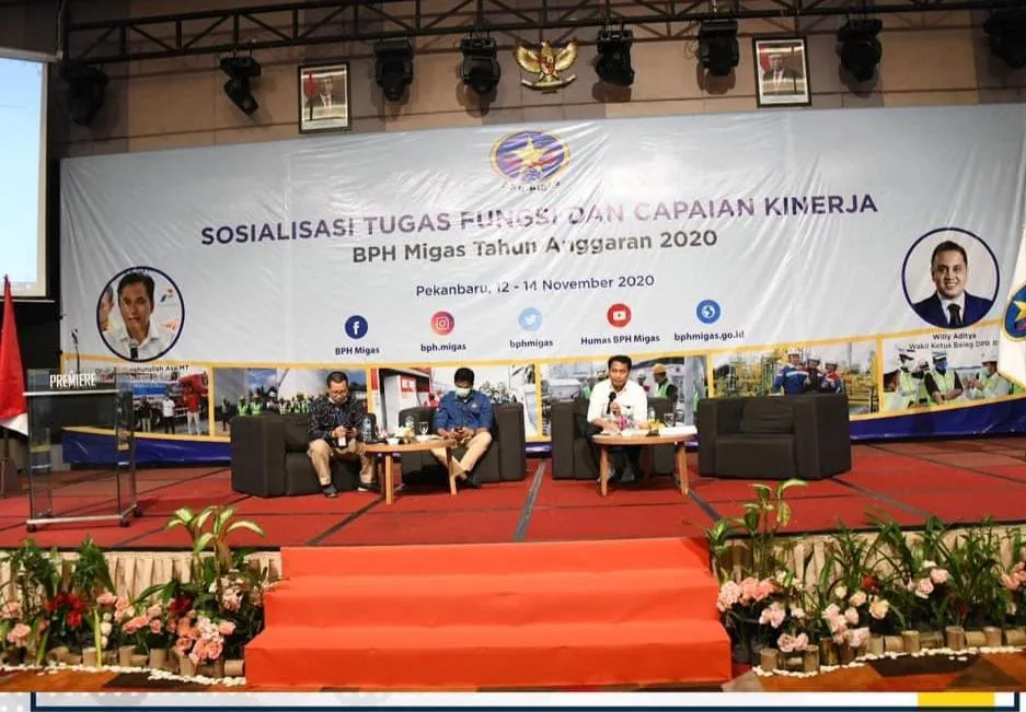 BPH Migas Sosialisasikan Tugas, Fungsi, dan Capaian Kinerja 2020 di Pekanbaru Bersama DPR