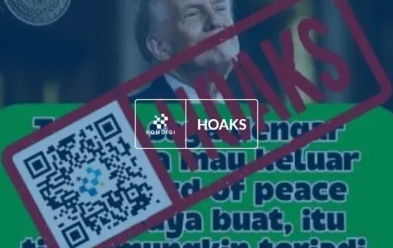 Klaim Trump Bereaksi Keras atas Isu Indonesia Keluar dari BoP Dipastikan Hoaks