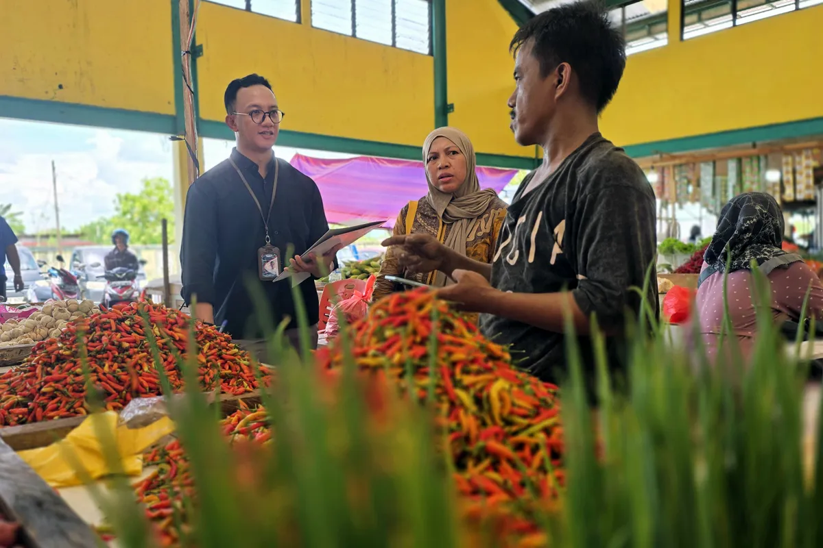 BPKP Papua Tengah Evaluasi Stabilitas Harga dan Rantai Pasok Pangan Strategis di Mimika