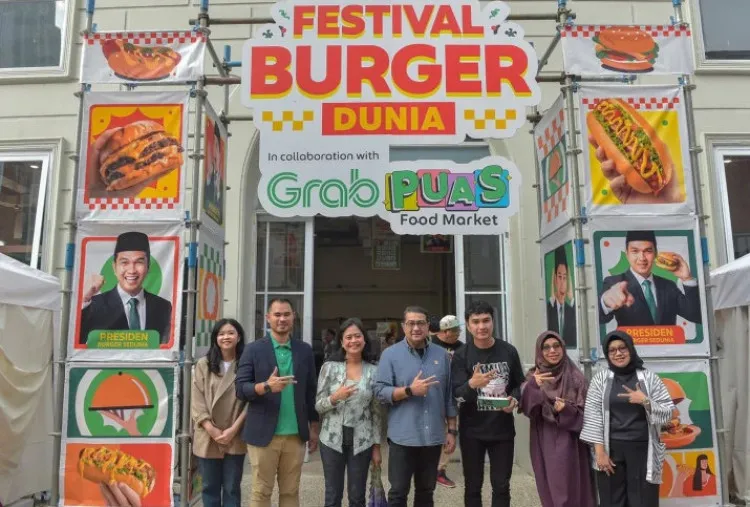 GrabFood Berkolaborasi dengan Aldi Taher Gelar Festival Burger Dunia di Jakarta