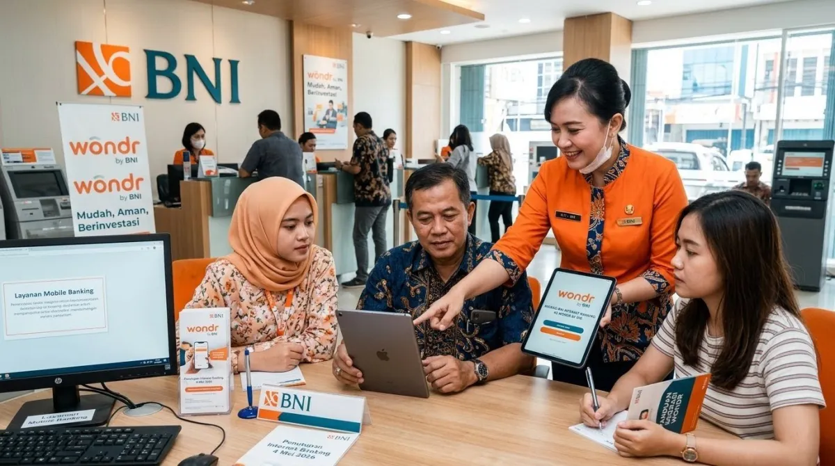 BNI Akan Hentikan Layanan Internet Banking per 4 Mei 2026, Nasabah Diminta Beralih ke wondr dan BNIdirect