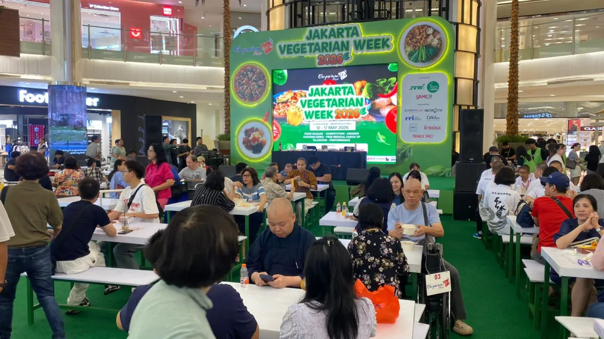 Jakarta Vegetarian Week Kembali Digelar di Emporium Pluit Mall, 12–17 Mei