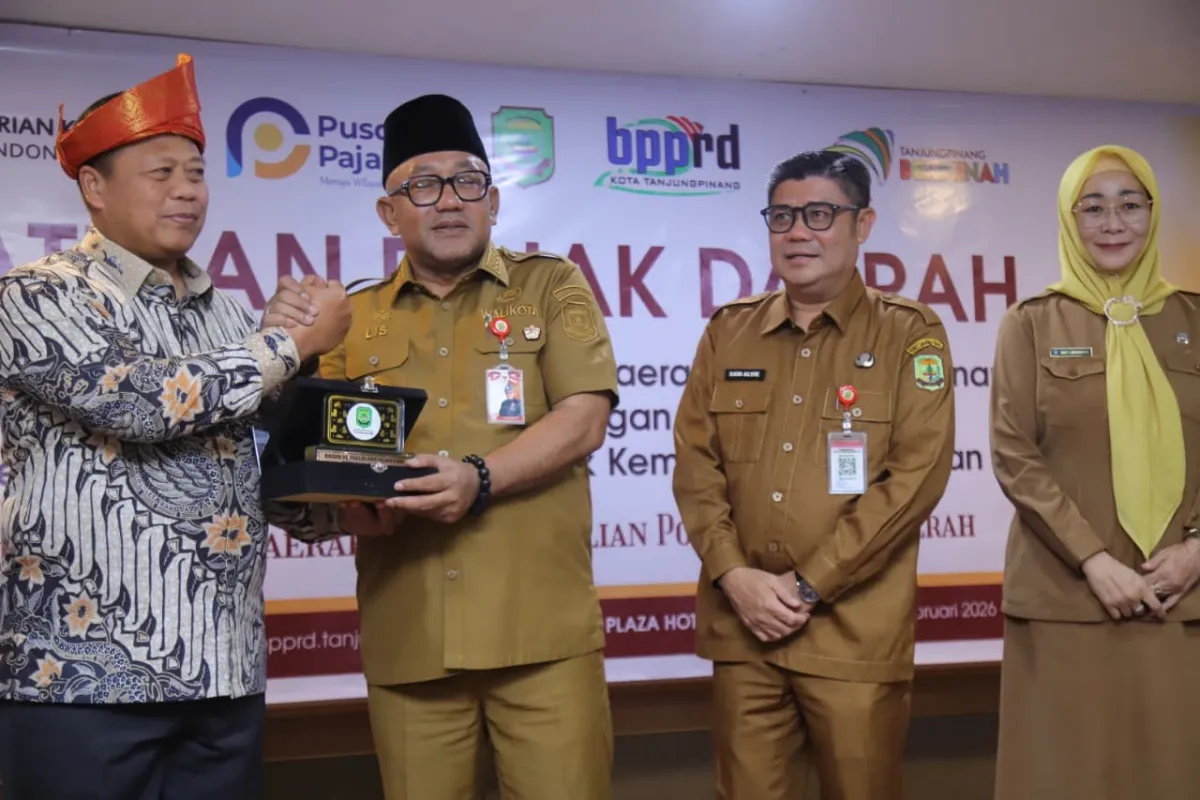 Pemko Tanjungpinang Gelar Pelatihan Pajak Daerah Bersama Kemenkeu untuk Perkuat Kapasitas Aparatur
