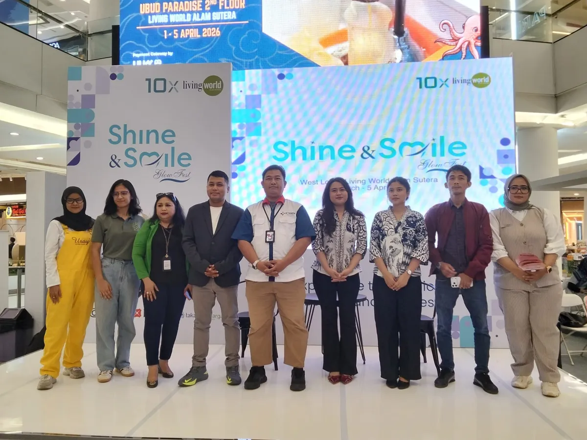 Shine and Smile (Glow Fest) Digelar di Living World Alam Sutera, Angkat Tema Beauty and Wellness