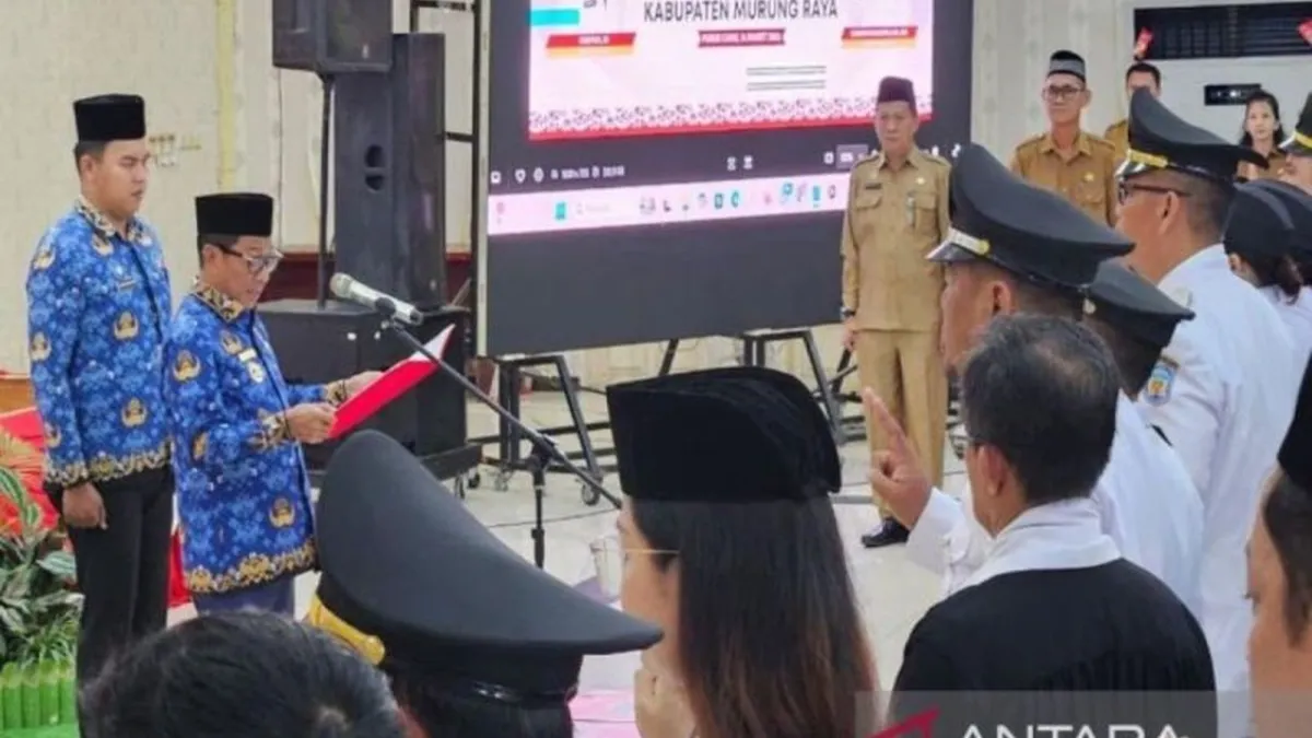 Pemkab Murung Raya Lantik 148 Pejabat untuk Perkuat Pelayanan Publik