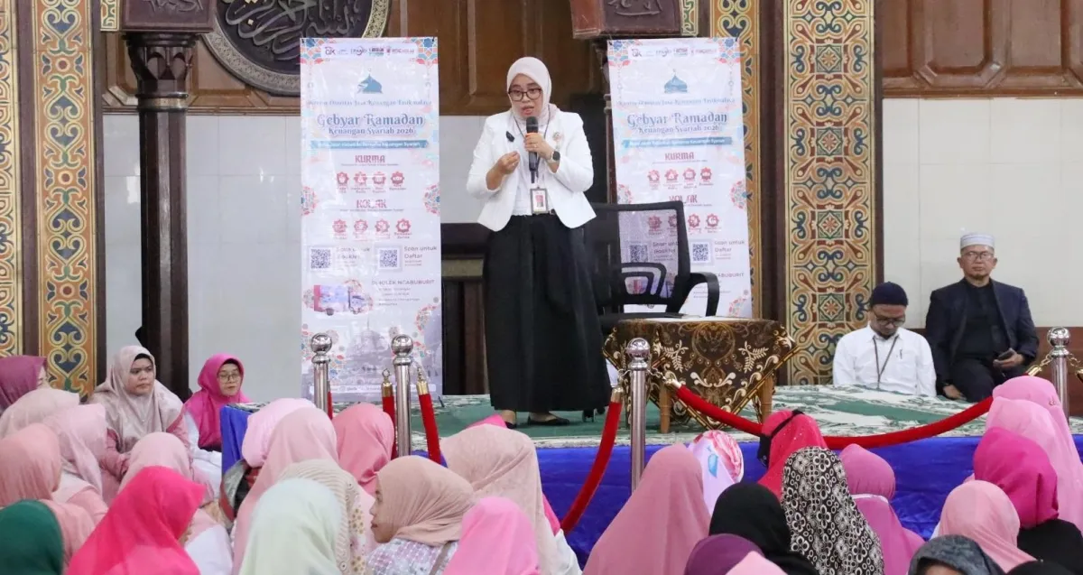 OJK Tasikmalaya Gelar Tabligh Akbar untuk Perkuat Literasi Keuangan Syariah di Masjid Agung