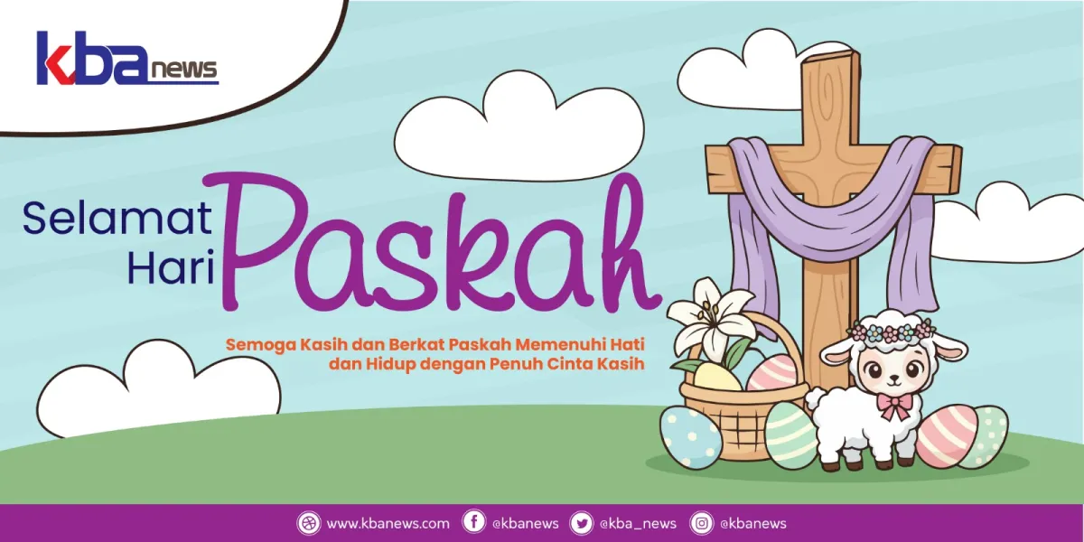 KBA News Sampaikan Ucapan Selamat Hari Paskah 2026