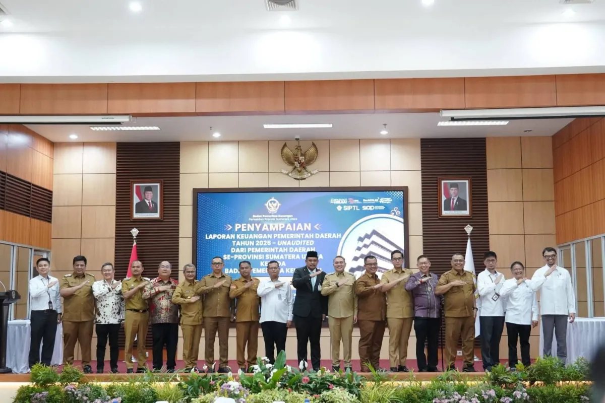 Pemkab Pakpak Bharat Serahkan LKPD 2025 kepada BPK Perwakilan Sumut
