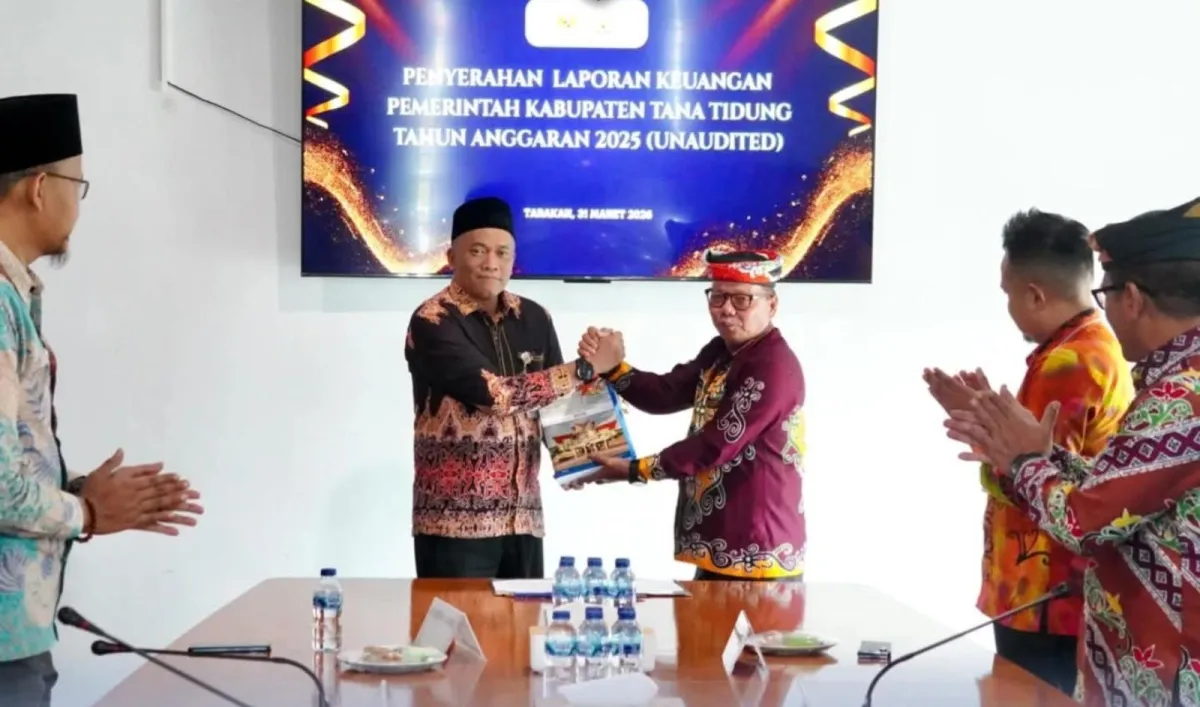 Pemkab Tana Tidung Serahkan LKPD 2025 ke BPK Kaltara, Tekankan Transparansi dan Akuntabilitas
