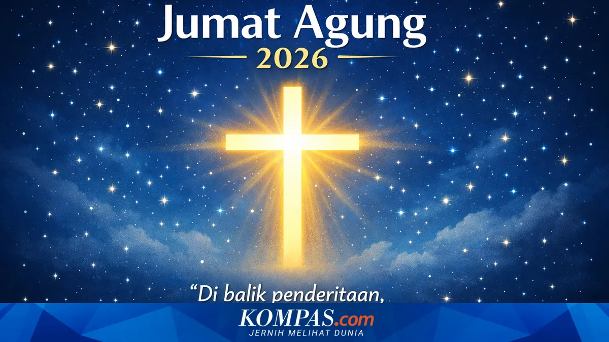 Jumat Agung 2026 Jatuh pada 3 April, Ini Referensi Link Unduh Poster untuk Dibagikan