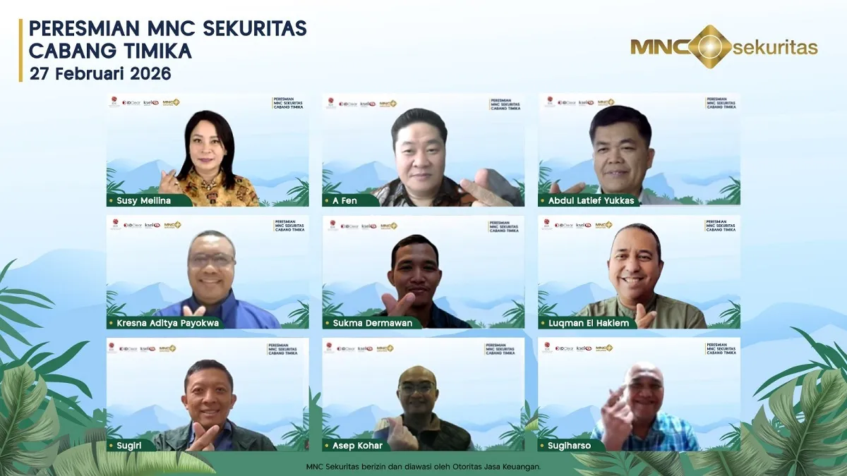 MNC Sekuritas Resmikan Cabang Timika untuk Perluas Akses Pasar Modal di Papua