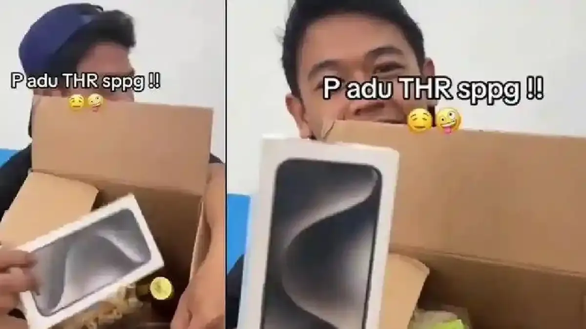 Video Unboxing THR Pegawai SPPG Berisi iPhone Viral, Publik Pertanyakan Sumber Anggaran