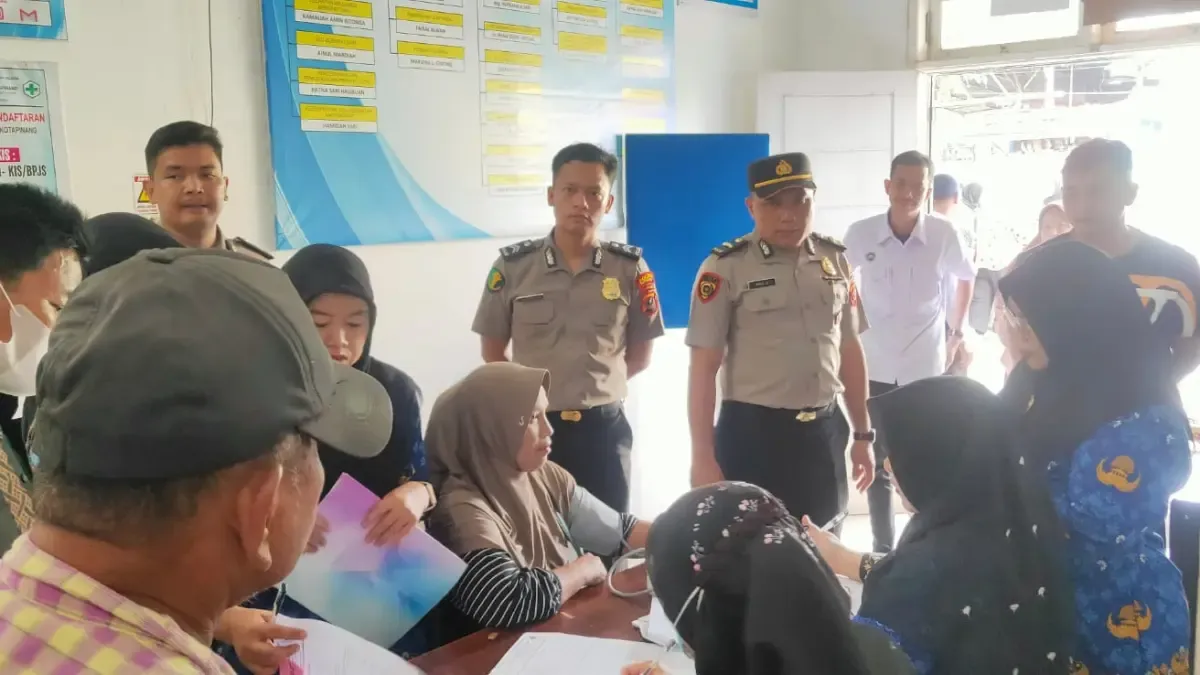 Polres Labuhanbatu Selatan Periksa Kesehatan 69 Calon Relawan SPPG di Kotapinang