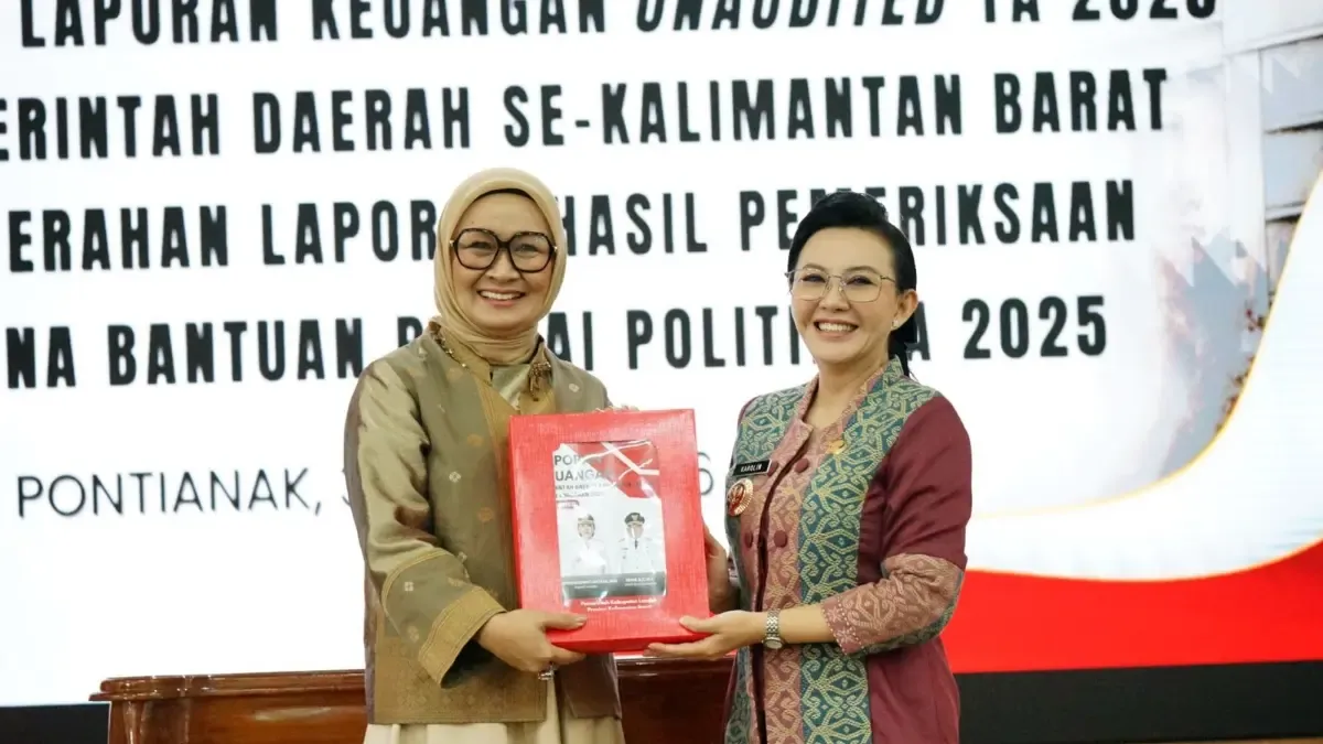 Bupati Landak Serahkan LKPD 2025 ke BPK Kalbar, Tekankan Disiplin Anggaran dan Transparansi