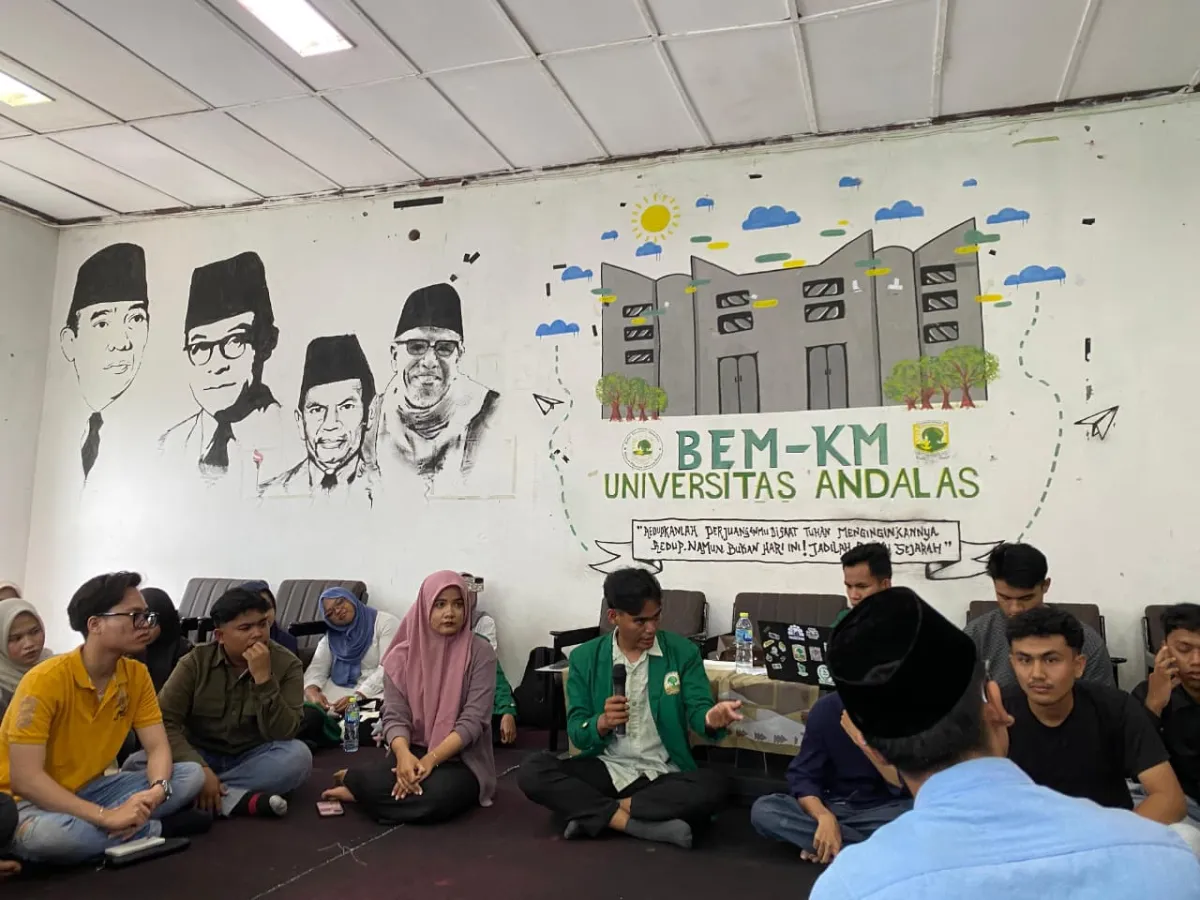 Forum Evaluasi BEM KM UNAND Memanas, Mahasiswa Soroti Transparansi Rekrutmen dan Inklusivitas