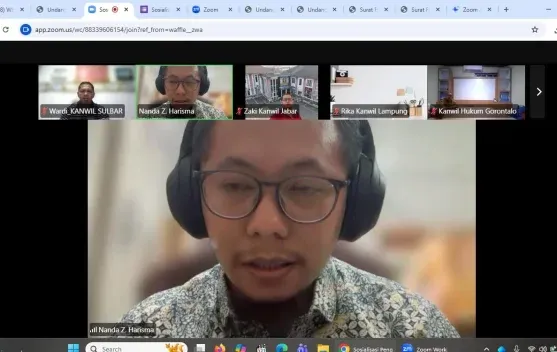 Kanwil Kemenkum Sulbar Siap Terapkan Sistem Baru Layanan Apostille