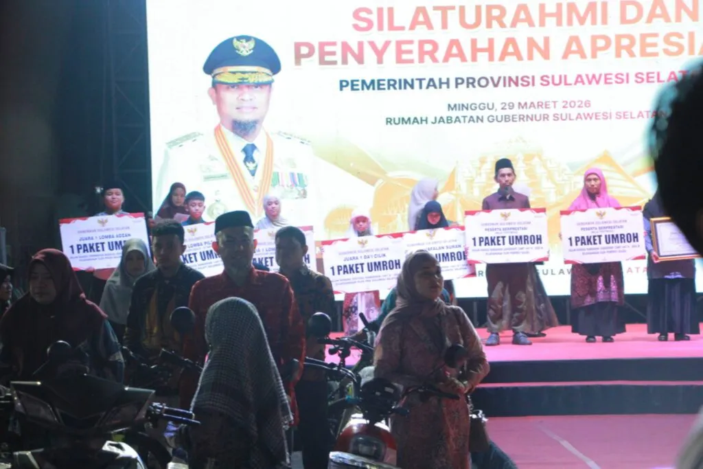 Bupati Luwu Hadiri Silaturahmi dan Penyerahan Apresiasi Pemprov Sulsel di Makassar