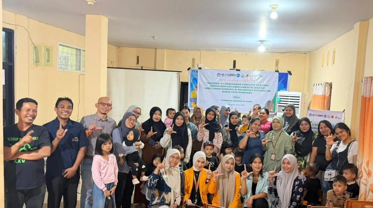 FK UNM Beri Edukasi Gizi untuk Orang Tua Balita di Puskesmas Madising Na Mario Parepare