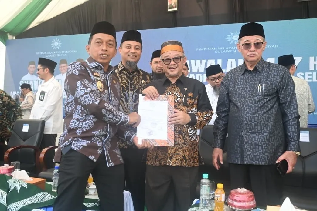 Syaharuddin Undang Mendikdasmen Abdul Mu’ti Hadiri Porsenijar PGRI Sulsel di Sidrap
