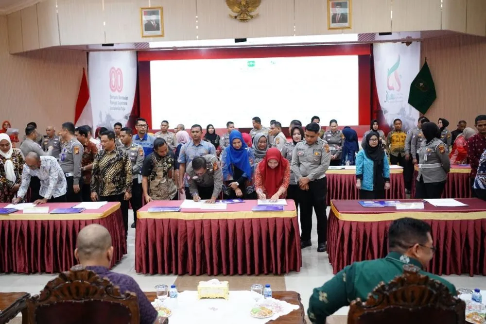 310 Personel Pembina Samsat Riau Teken Pakta Integritas untuk Perkuat Transparansi dan PAD