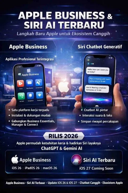 Apple Disebut Tengah Menyiapkan Aplikasi Apple Business untuk Mempermudah Kebutuhan Kerja di iPhone