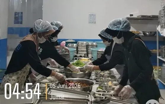 SPPG Dapur Kamansi Sediakan Menu Harian Sesuai AKG untuk Siswa di Mamuju Tengah