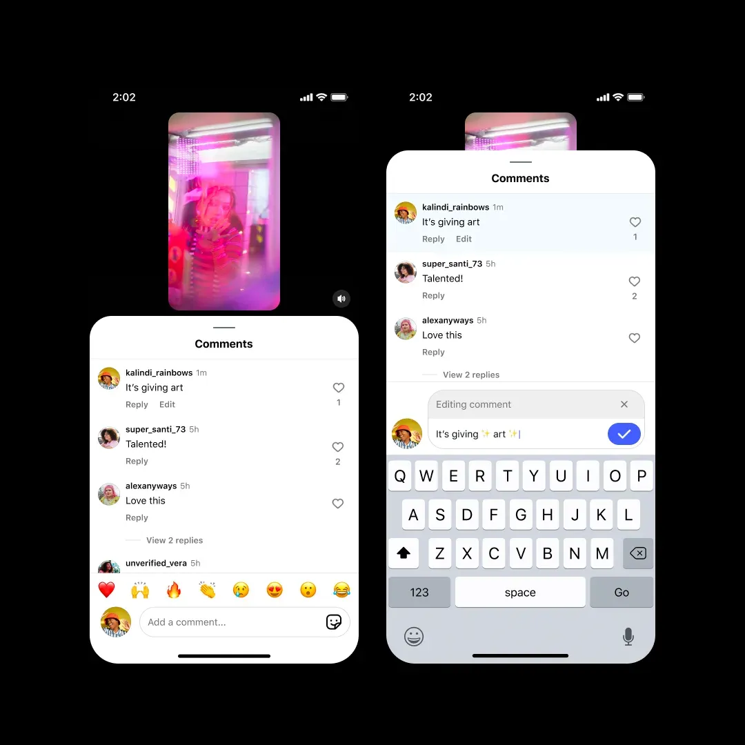 Instagram Rilis Fitur Edit Komentar, Bisa Diubah hingga 15 Menit Setelah Dikirim