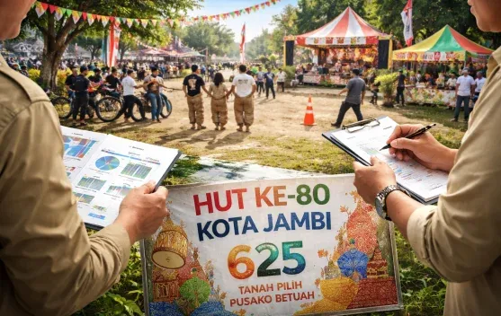 Pemkot Jambi Finalisasi Rangkaian HUT ke-80 dan Hari Jadi ke-625