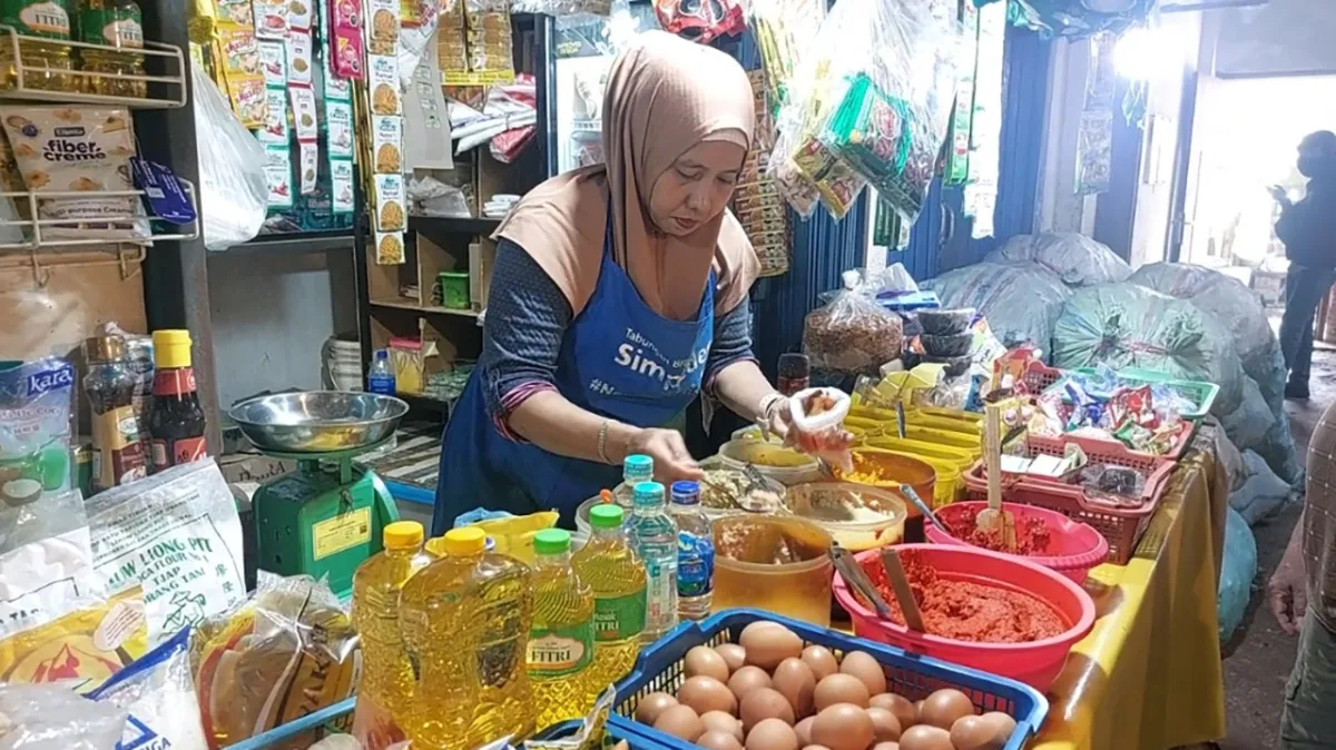 Hari Kedua Iduladha, Pasar Soak Bato 26 Ilir Ramai dan Penjualan Bumbu Halus Naik