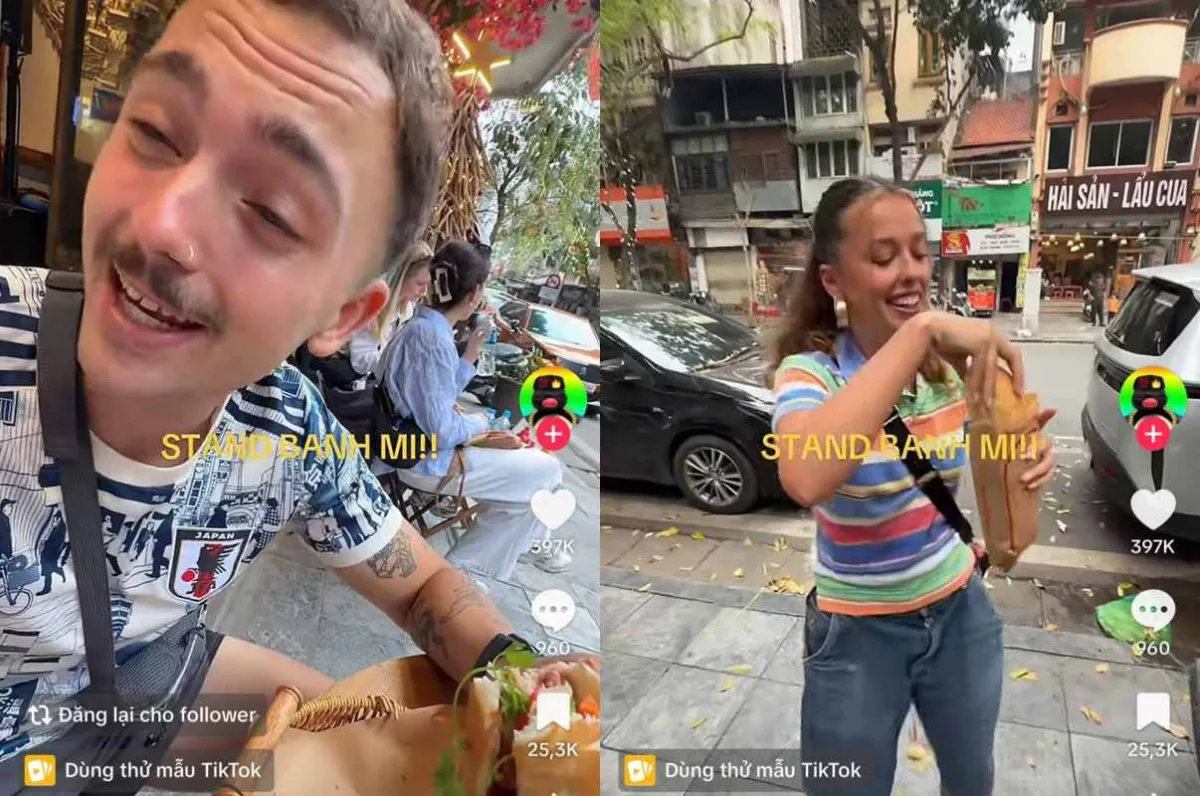 Tren “Stand banh mi” viral di TikTok, dorong banh mi Vietnam kian mendunia