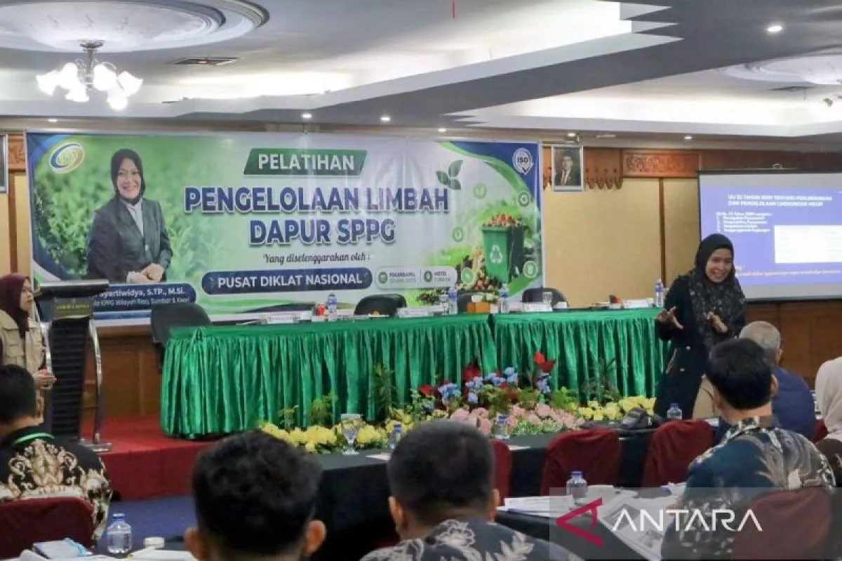Riau Jadi Percontohan Bimtek Pengelolaan Limbah Dapur SPPG, Disebut Pertama di Indonesia