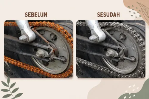 Cara Membersihkan Rantai Motor dengan Bahan Dapur agar Tetap Awet dan Aman untuk O-Ring