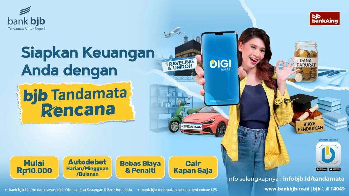 Bank BJB Tawarkan BJB Tandamata Rencana untuk Bantu Nasabah Menyusun Target Keuangan