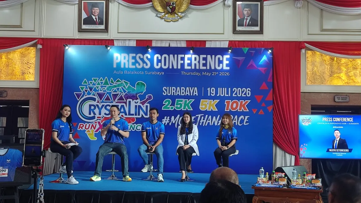 Crystalin RunXperience 2026 Digelar di Surabaya 19 Juli, Usung Konsep Lari, Kuliner, dan Musik