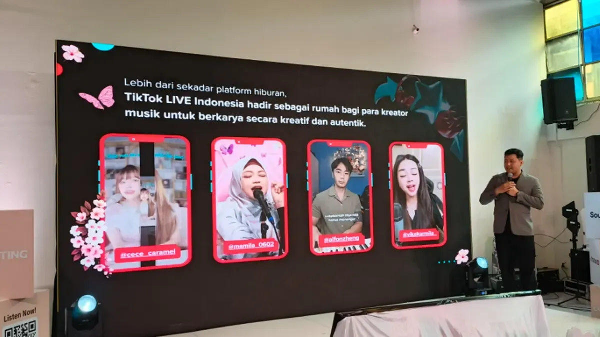 TikTok LIVE Disebut Buka Jalur Alternatif Kreator Muda Menuju Industri Musik