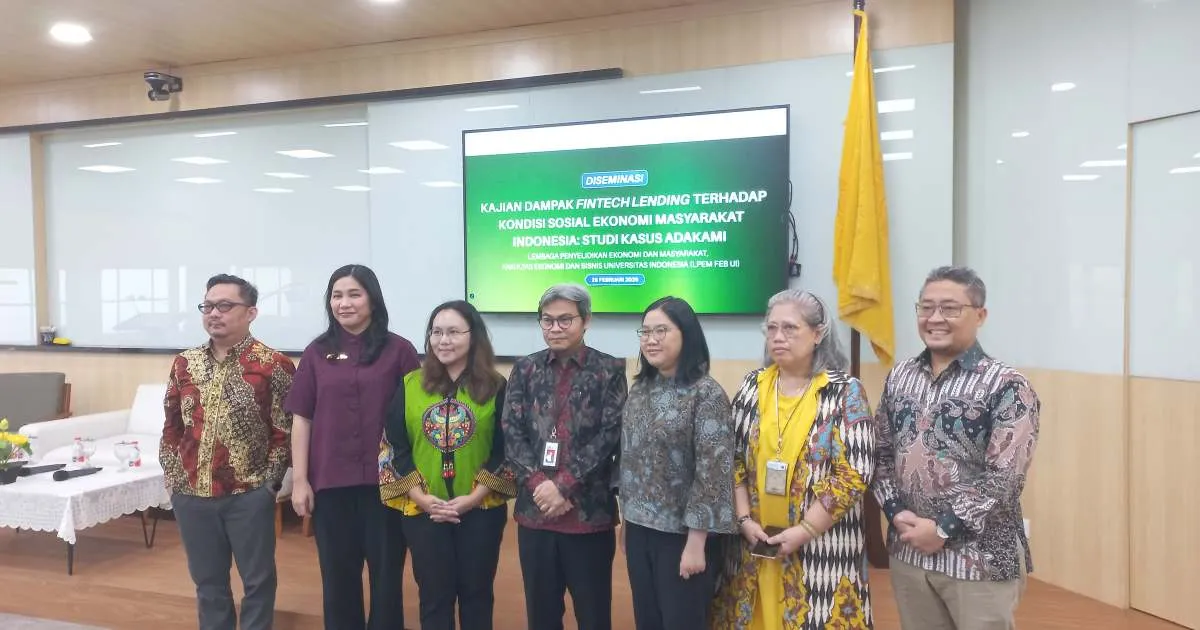 Studi LPEM FEB UI: Penyaluran Pinjaman AdaKami Berpotensi Tambah PDB hingga Rp 10,96 Triliun dan Berdampak ke 185 Sektor