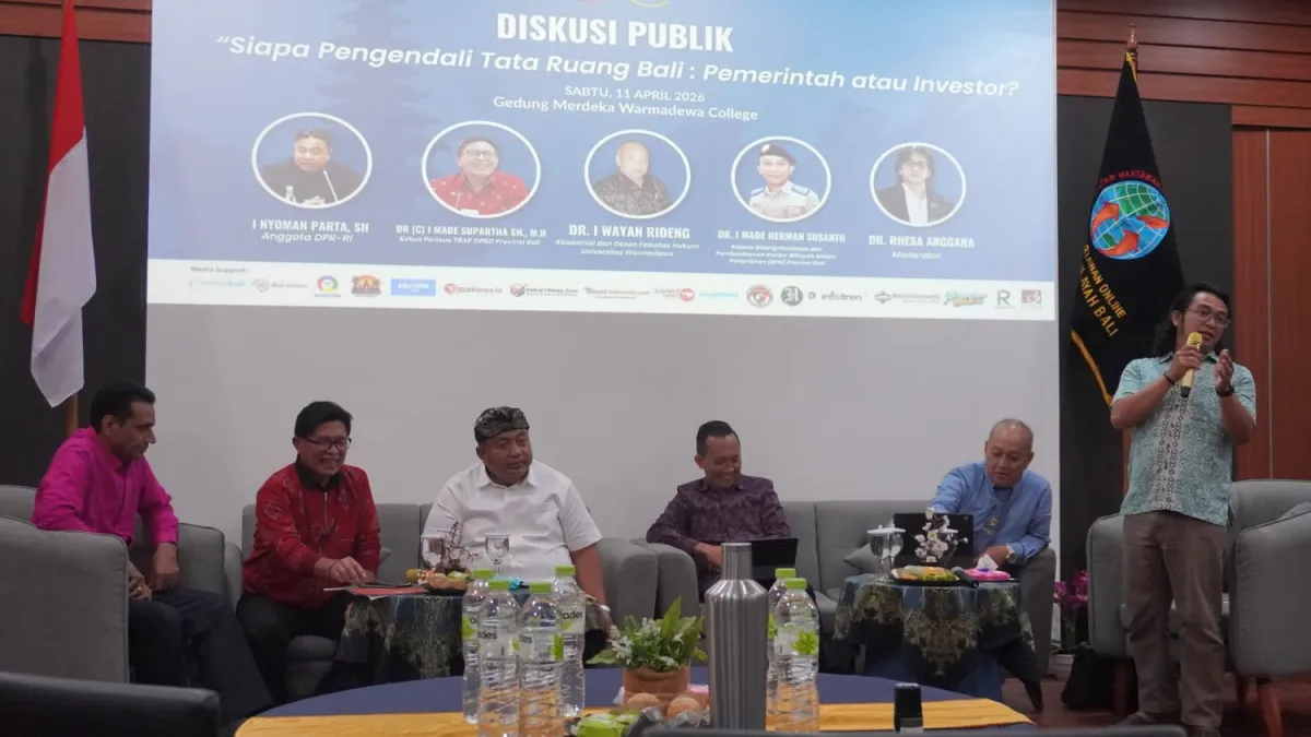 Moratorium Pembangunan Kembali Mengemuka, Diskusi Publik Soroti Pengendalian Tata Ruang Bali