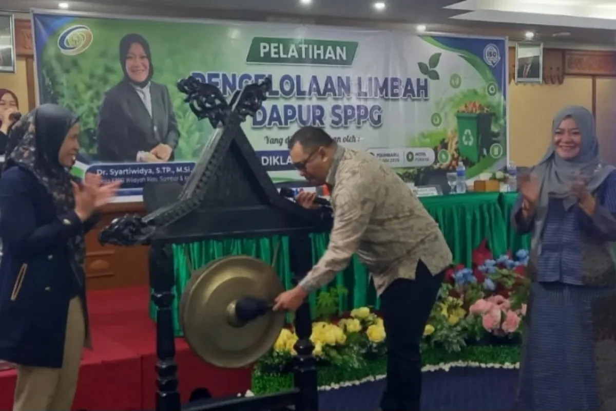 Riau Gelar Bimtek Pengelolaan Limbah Dapur untuk SPPG, Pertama di Indonesia