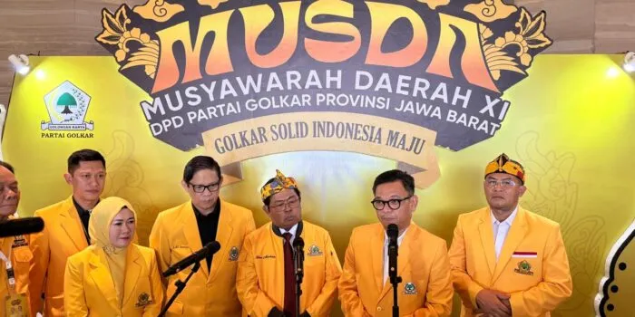 Musda XI Golkar Jabar Resmi Dibuka, Ace Hasan Tak Maju Lagi dan DPP Tekankan Agenda Strategis