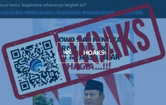 Klaim Presiden Prabowo Siap Hentikan Program Makan Bergizi Gratis Dipastikan Hoaks