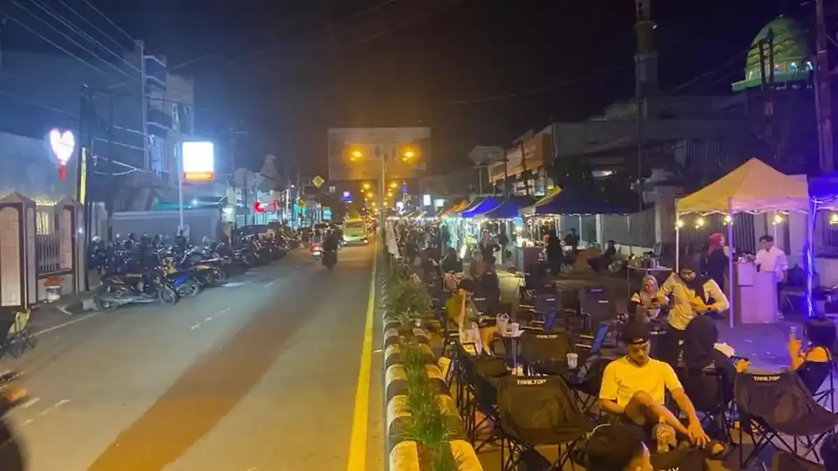 Wali Kota Gorontalo: Transaksi Street Food Capai Rp128 Juta pada Malam Pertama