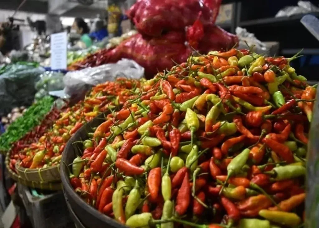 Harga Cabai Rawit Merah di Pasar Badung Rp50 Ribu per Kg, Komoditas Pokok Lainnya Stabil