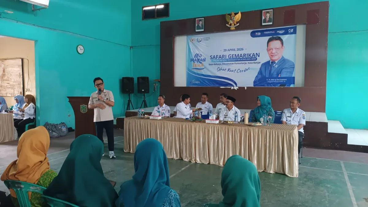 Safari Gemarikan Digelar di Banjar, Herry Dermawan Ajak Warga Tingkatkan Konsumsi Ikan untuk Cegah Stunting