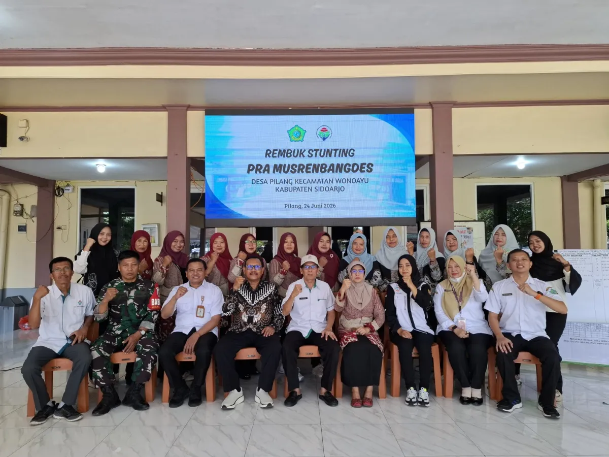 Desa Pilang Gelar Rembuk Stunting Pra Musrenbangdes 2026, Bahas Gizi hingga Sanitasi