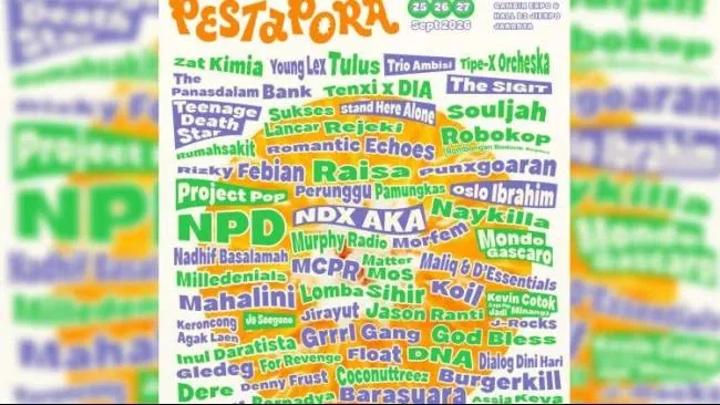Pestapora 2026 Digelar 25–27 September, Umumkan Line Up Fase Pertama dan Konsep Kolaborasi