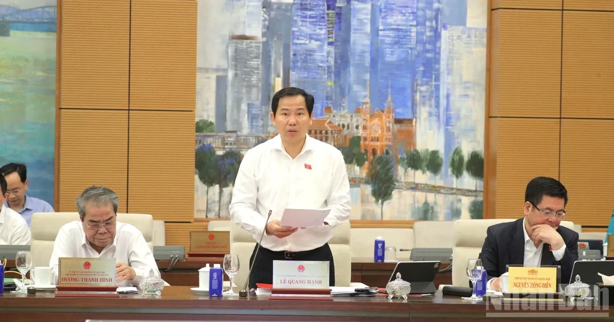 Komite Tetap Majelis Nasional Bahas Penambahan Agenda untuk Sidang Pertama Majelis Nasional ke-16