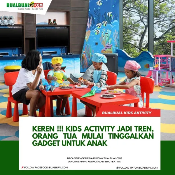 Kids Activity Jadi Tren, Orang Tua Mulai Batasi Gadget untuk Anak